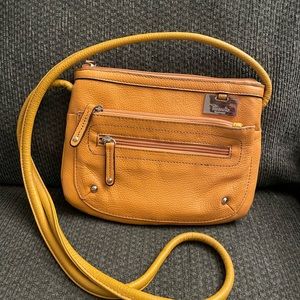 Tignanello Leather Crossbody Purse